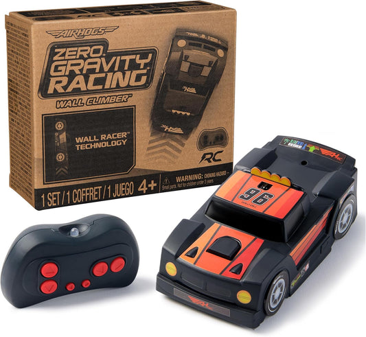 Air Hogs, Zero Gravity Racing Wall Climber, USB-C Rechargeable Wall Ra