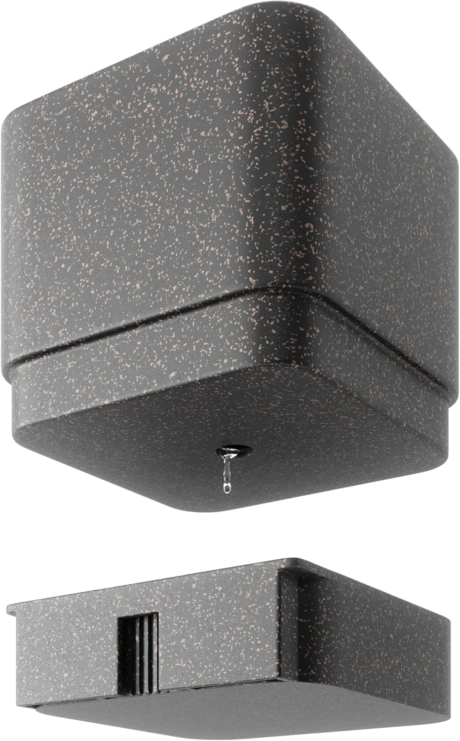 Umbra Cubiko Wall Planter with 4 Lightweight and Durable Pots (Black)