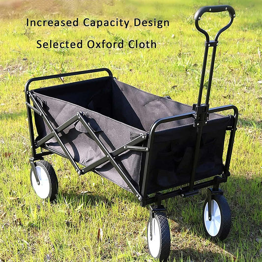 Foldable Wagon Cart Garden Cartoutdoor Multifunctional Sports Wagon wi