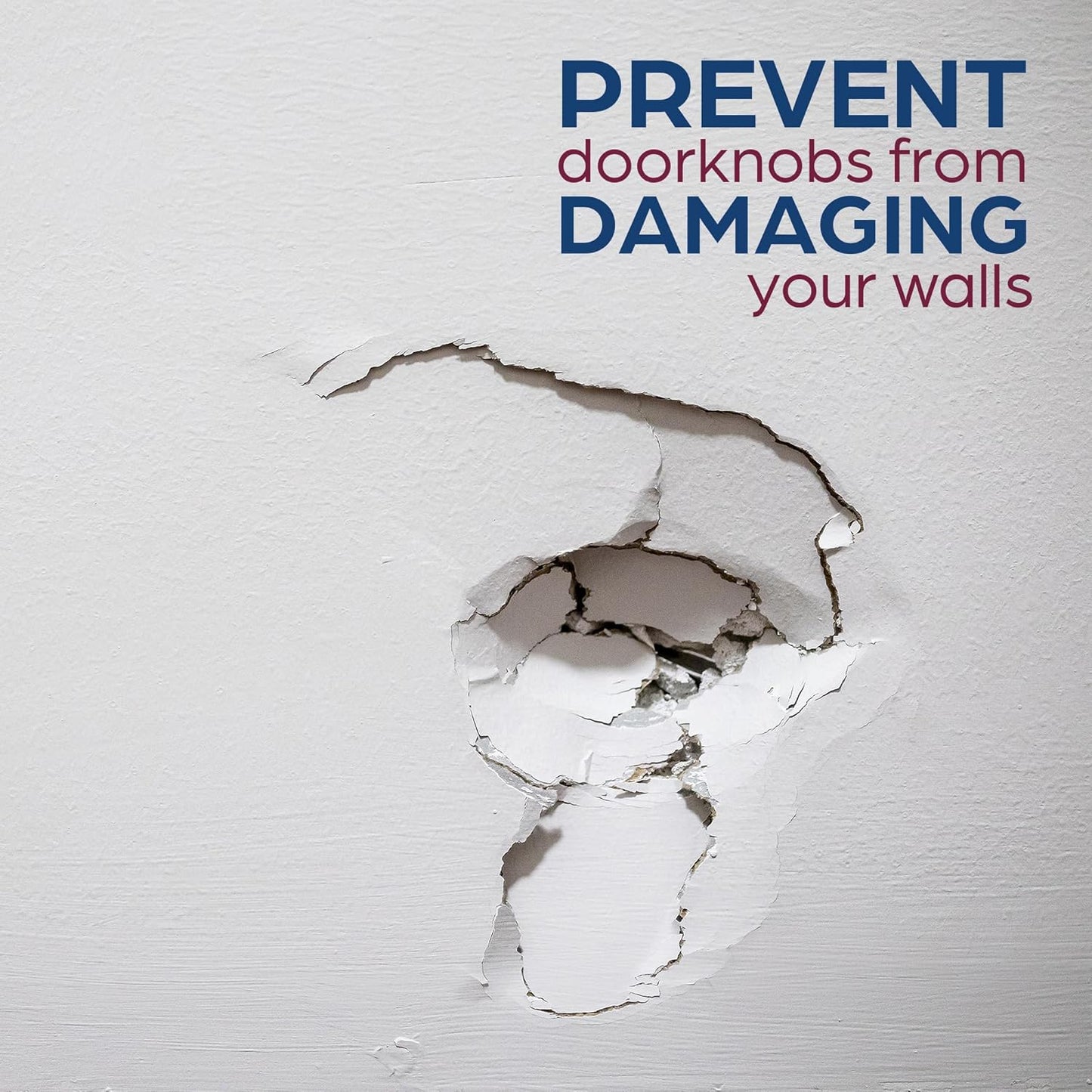 Prime-Line U 9271 Wall Protector, 5 In., Smooth Surface, Rigid Vinyl, White (Single Pack)
