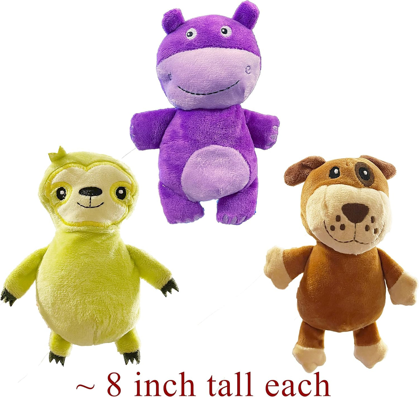 Jalousie Multipack Dog Squeaky Toys Strong Almost Indestructible, with