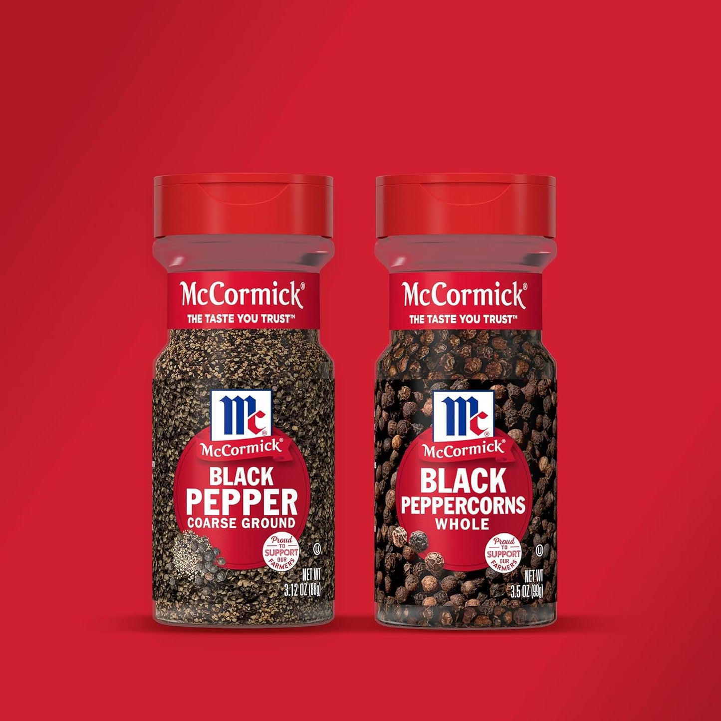 McCormick Coarse Ground Black Pepper, 3.12 oz