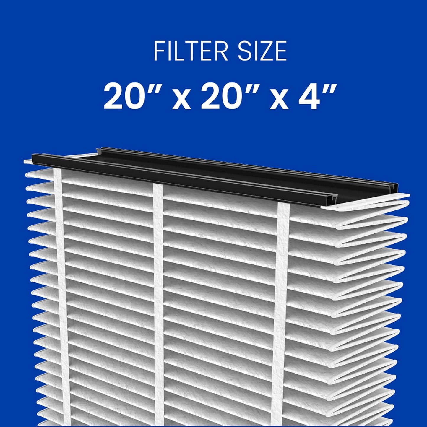 AprilAire 313 Replacement Filter for AprilAire Whole House Air Purifiers - MERV 13, Healthy Home Allergy, 20x20x4 Air Filter (Pack of 1)