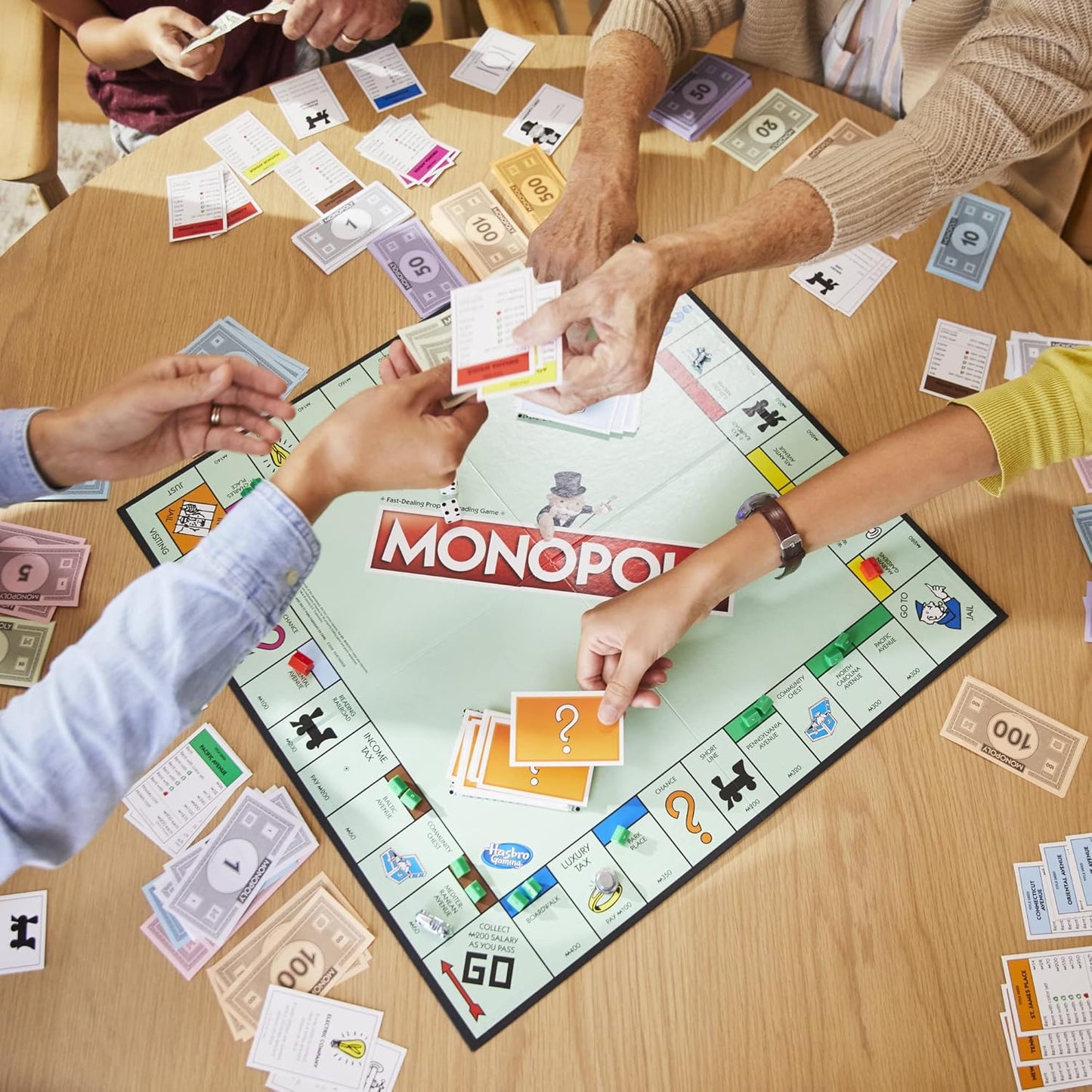 Monopoly Game, Family Board Games for 2 to 6 Players & Kids Ages 8 and