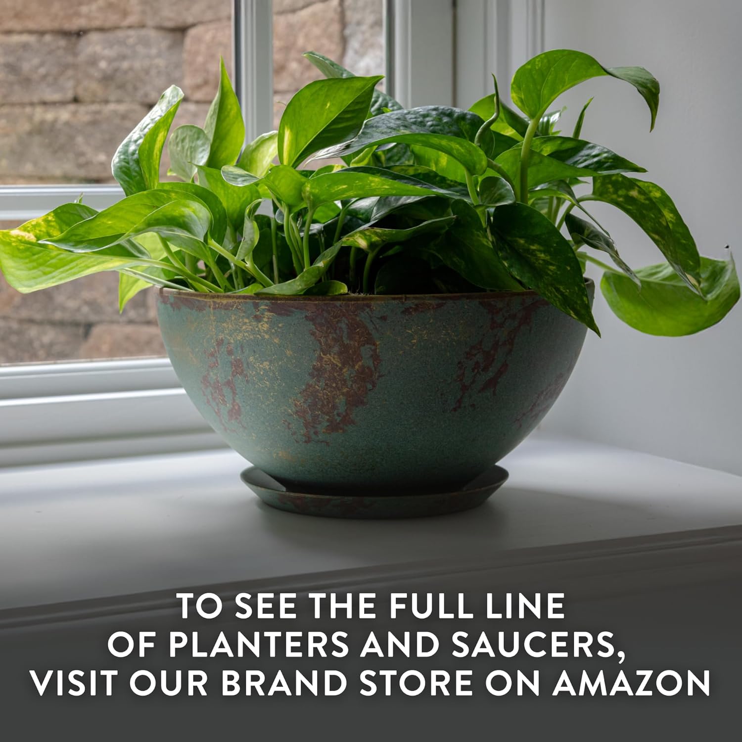 Classic Home and Garden Rosie Modern Planter w/Drainage - Contemporary