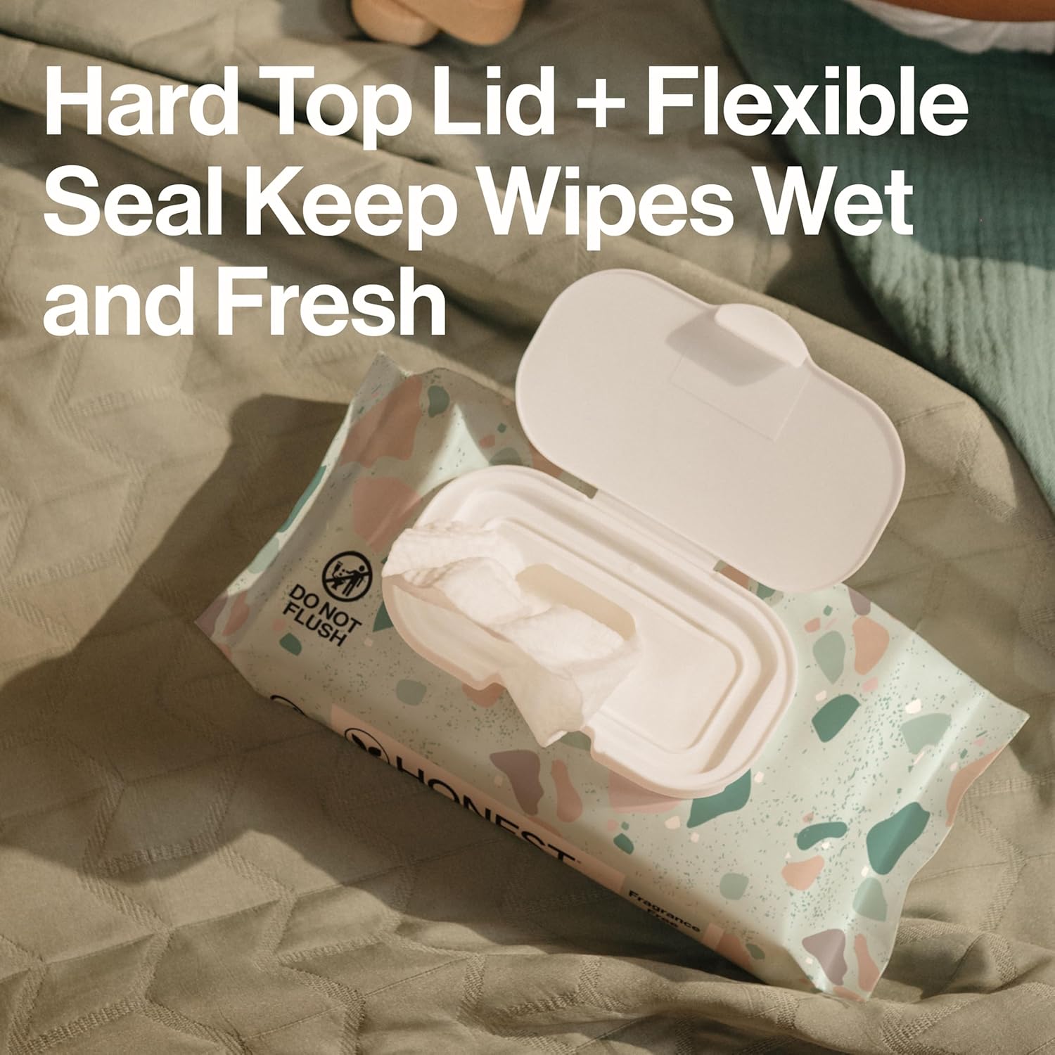 The Honest Company Hypoallergenic Multi-Use Baby Wipes for Sensitive S