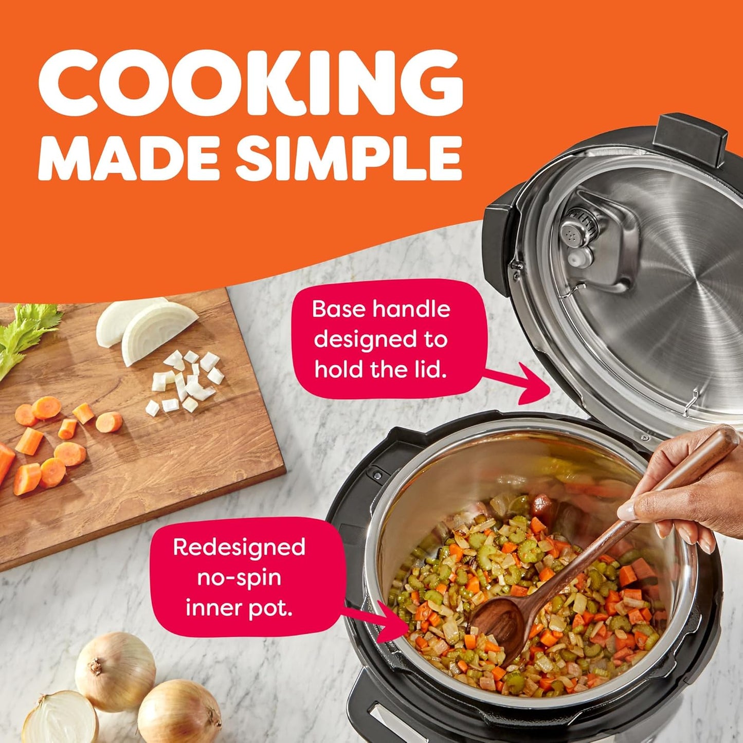 Instant Pot Duo Plus 9-in-1 Multicooker, Pressure Cooker, Slow Cook, R