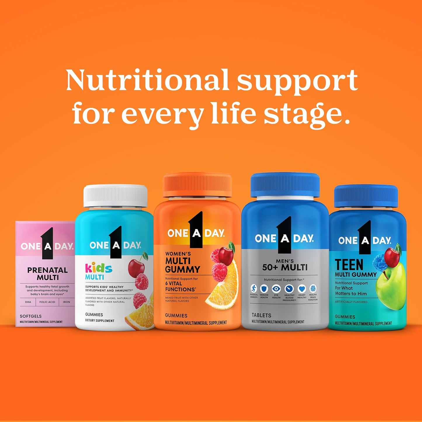 One A Day Multivitamin for Men - Daily Mens Multivitamins with Vitamin