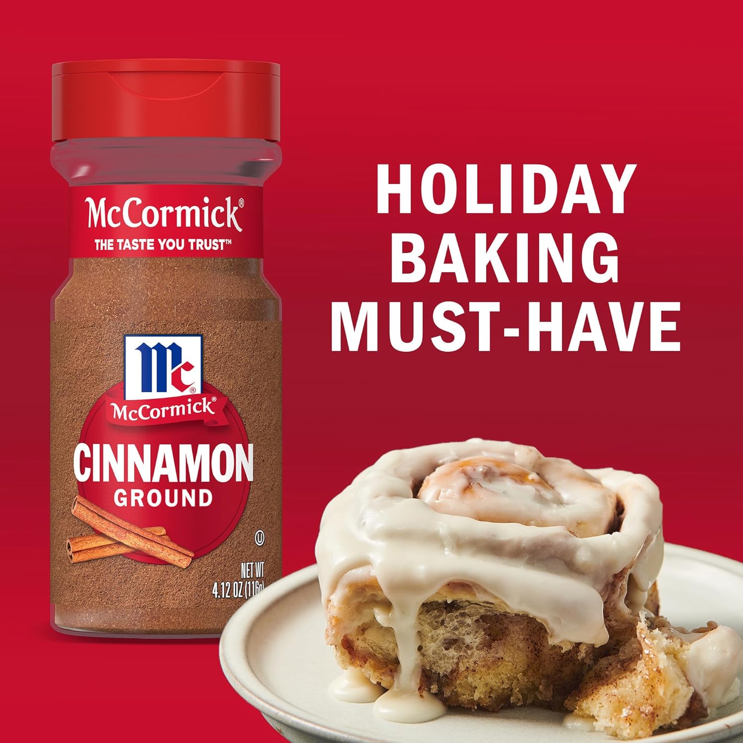 McCormick Ground Cinnamon, 18 oz (Pack - 1)