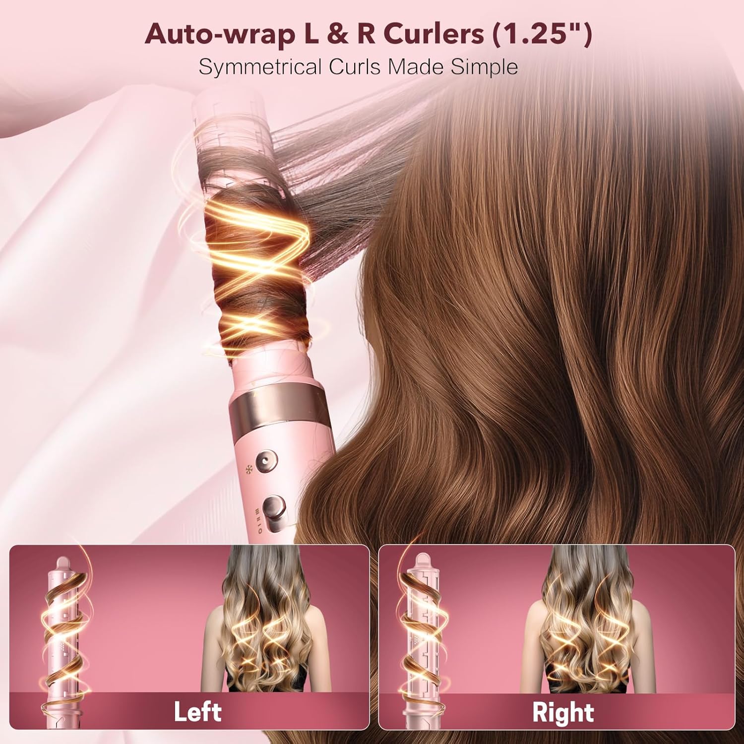 StyleVibe 6-in-1 Air Styler, Hair Dryer & Blow Dryer Brush with Travel