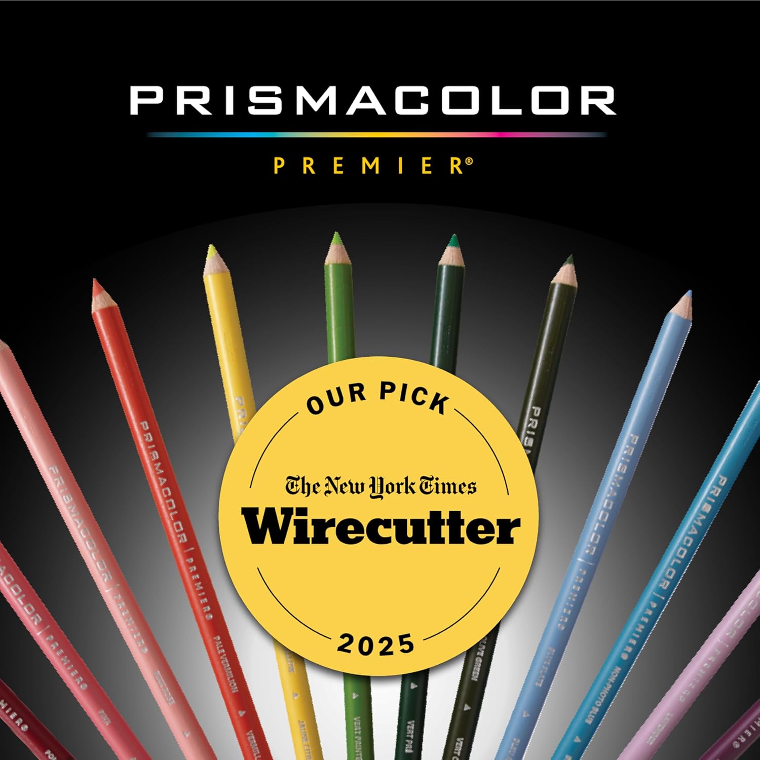 Prismacolor Premier Colored Pencils, Soft Core, Assorted Colors, 48 Co
