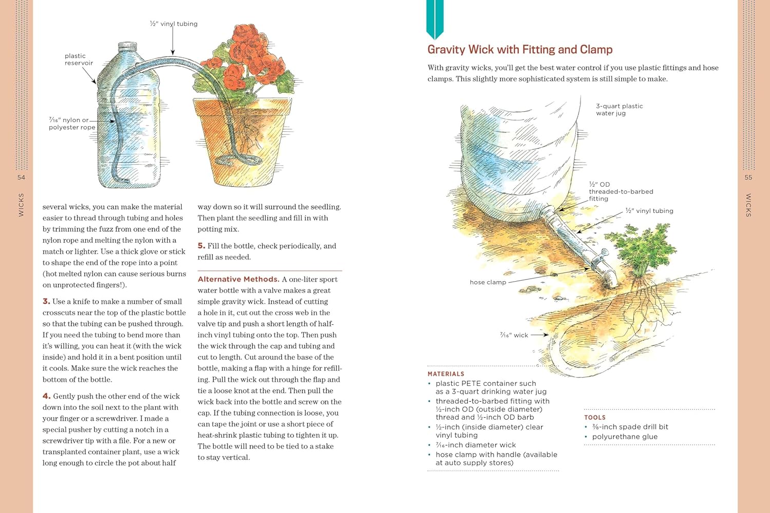 Gardening with Less Water: Low-Tech, Low-Cost Techniques; Use up to 90