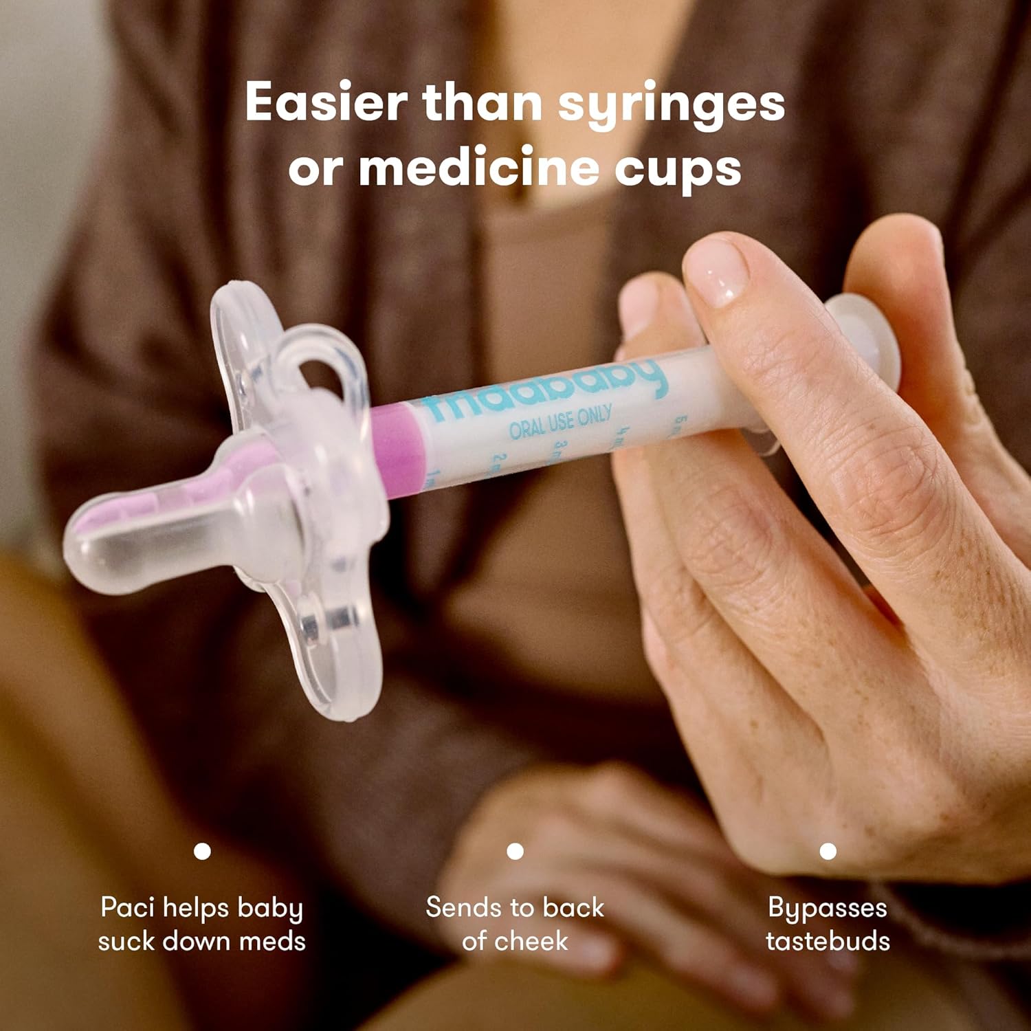 Frida Baby Medicine Pacifier Syringe, Accu-Dose Paci, Medi Frida Dispe