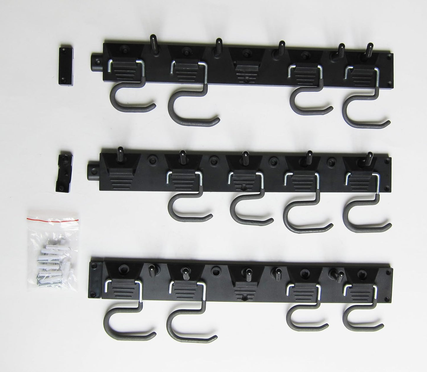 Adjustable Storage System 48 Inch, Wall Holders for Tools, Mop Broom Holder, Garage Organizer, Garden Tool Organizer, Garage Storage
