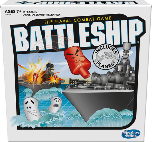 Hasbro Gaming Battleship with Planes Strategy Board Game for Ages 7 an