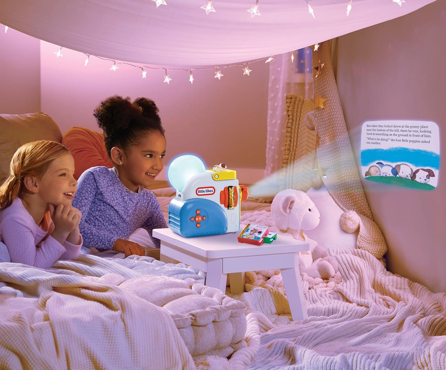 Little Tikes Story Dream Machine Starter Set, Storytime, Books, Little