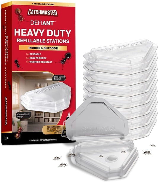 Catchmaster DEFIANT Reusable Heavy Duty Ant Traps Indoor & Outdoor Ref