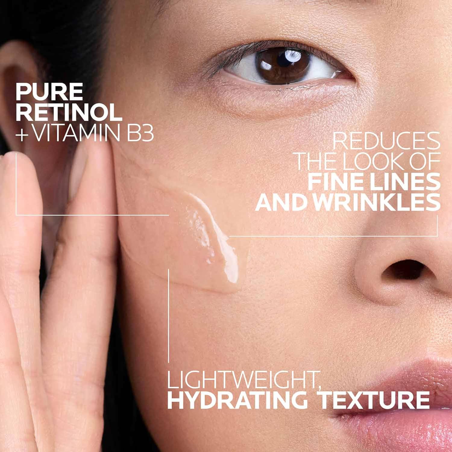 La Roche-Posay Pure Retinol Face Serum with Vitamin B3, Anti Aging Fac