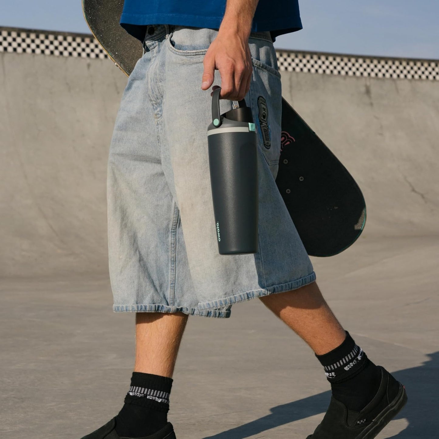 Owala FreeSip Sway Insulated Stainless Steel Water Bottle with Two-Way