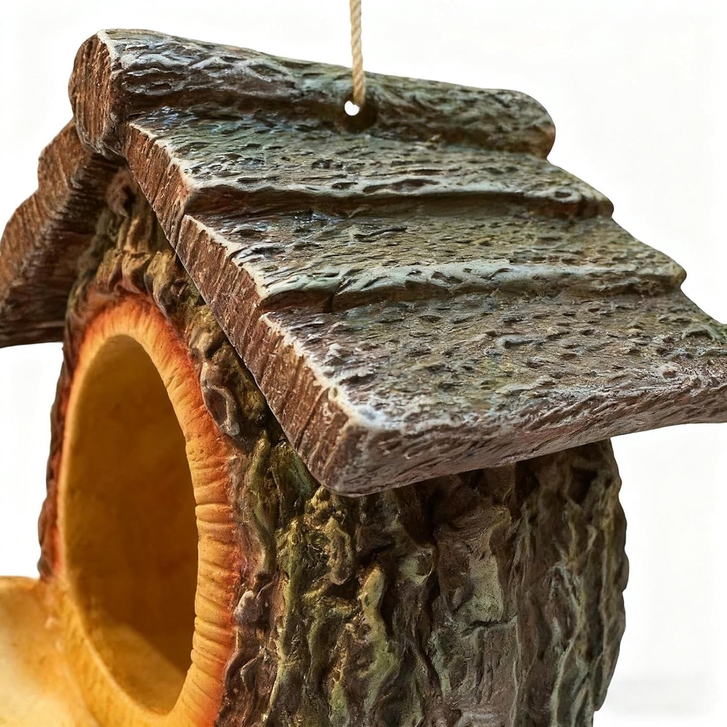 Bird Feeder - Open Design Birdhouse Stand, Decorative Hanging Bird Feeder, Easy Viewing Feeding, Hummingbird Squirrel Outdoor Garden Balcony Window Fence, Patio Backyard Nature Wildlife