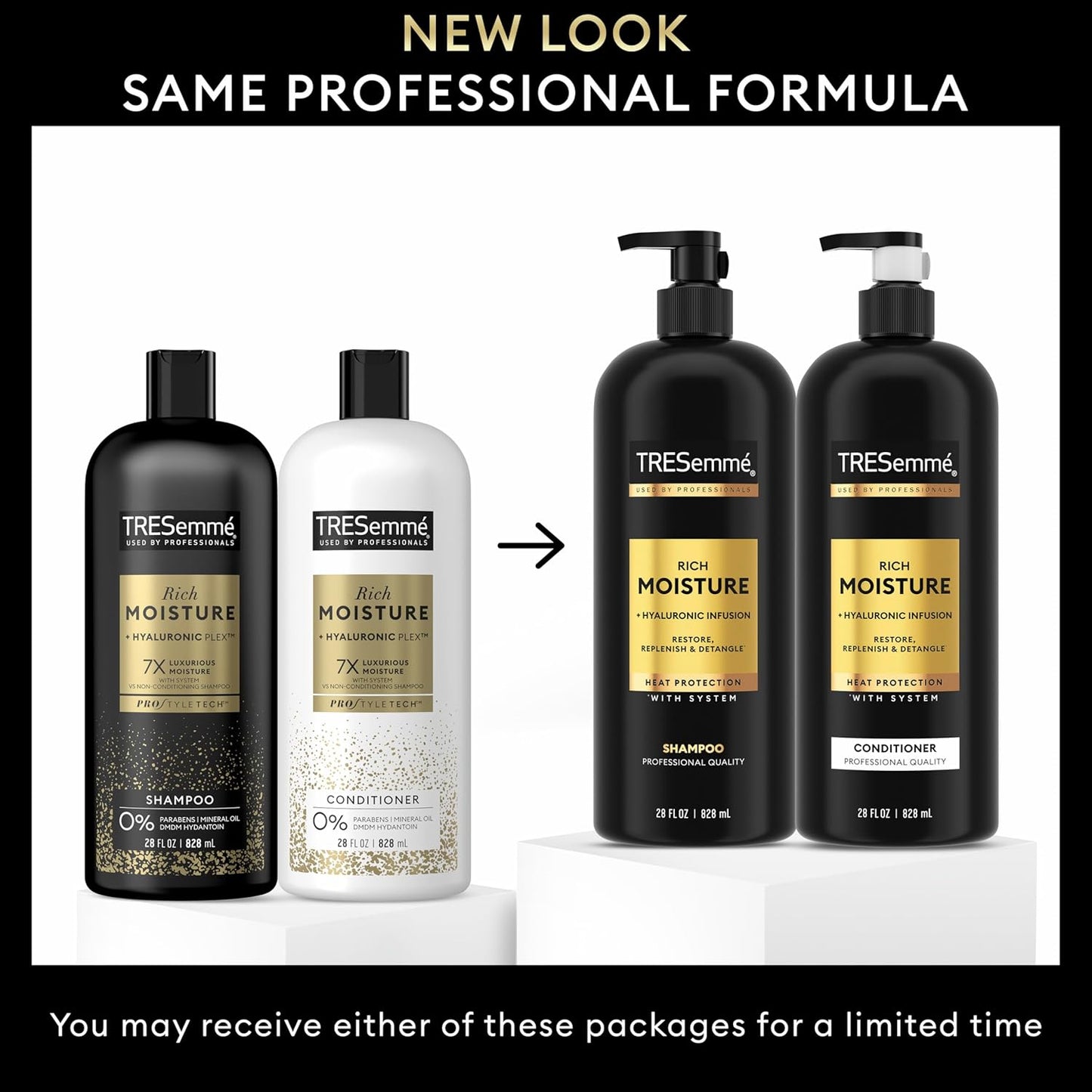 TRESemmé Rich Moisture Shampoo and Conditioner 2 Count Rich Moisture f