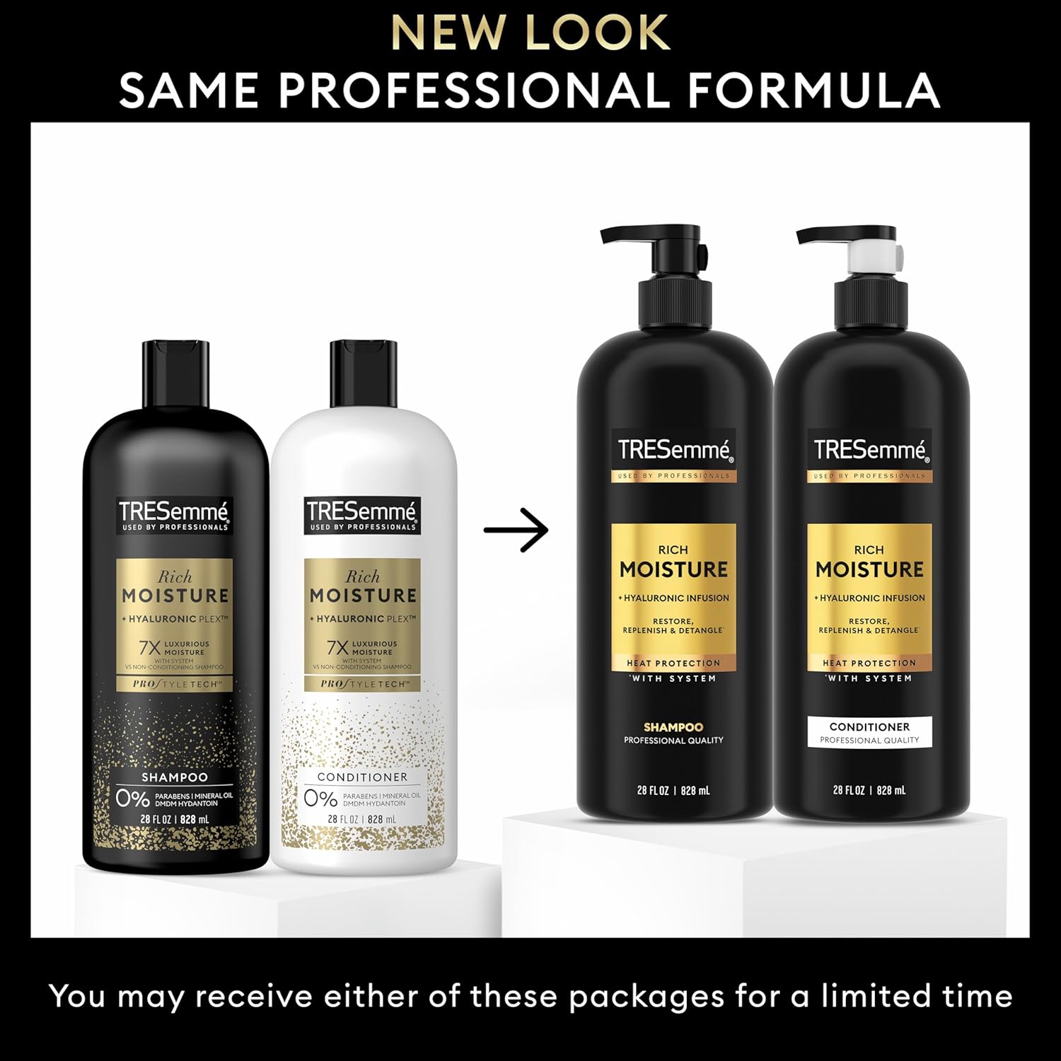 TRESemmé Rich Moisture Shampoo and Conditioner 2 Count Rich Moisture f