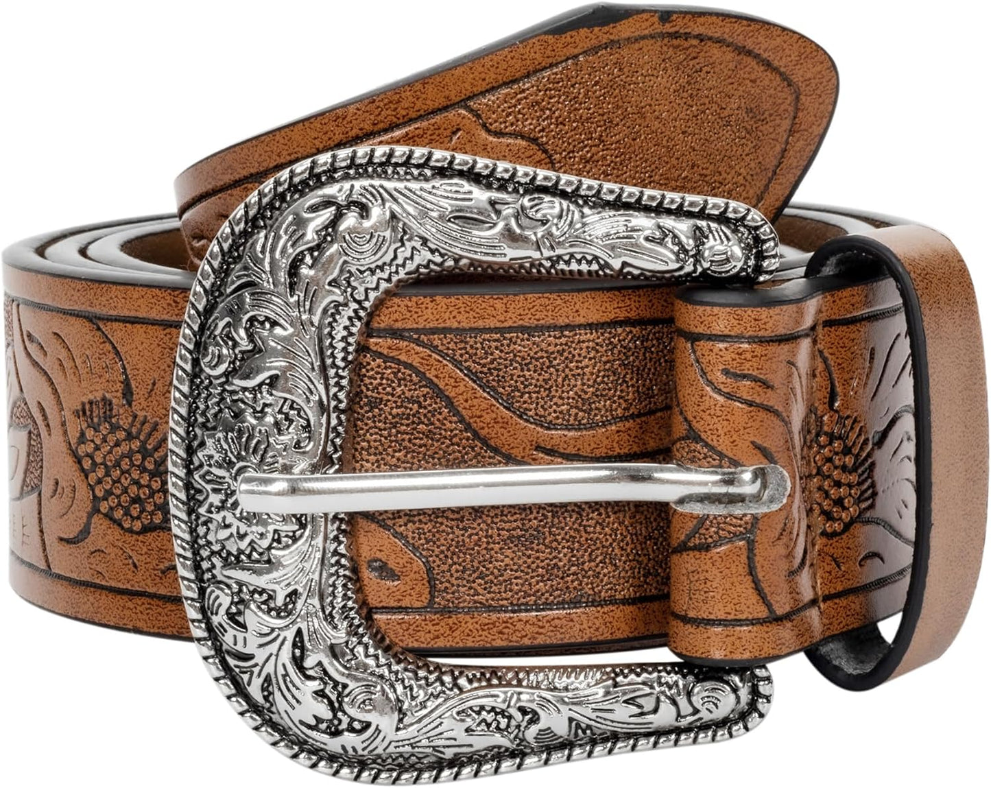 INOGIH Adjustable-Vintage-Western-Cowboy-Belt Women Men - Cowboy-Style