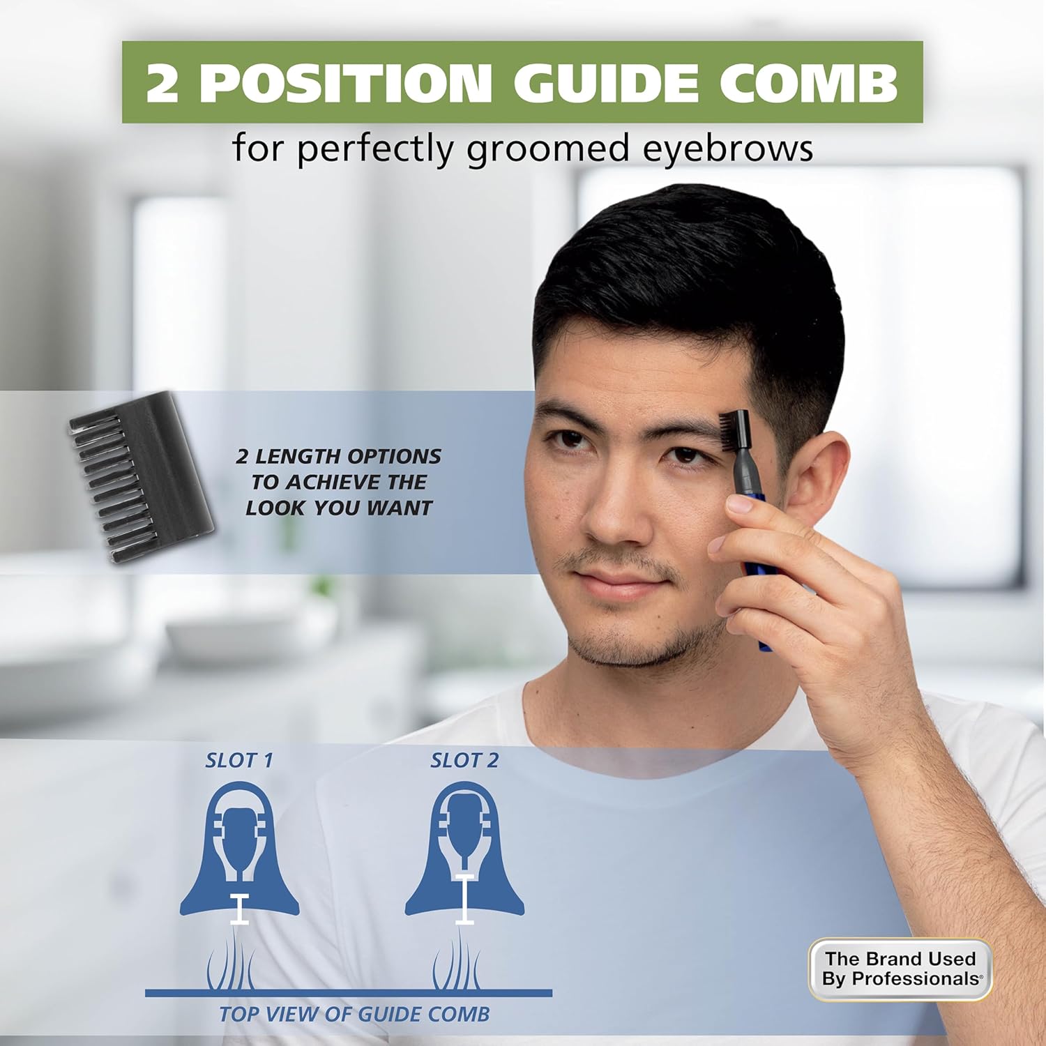 Wahl Micro Groomsman Battery Personal Trimmer for Hygienic Grooming wi