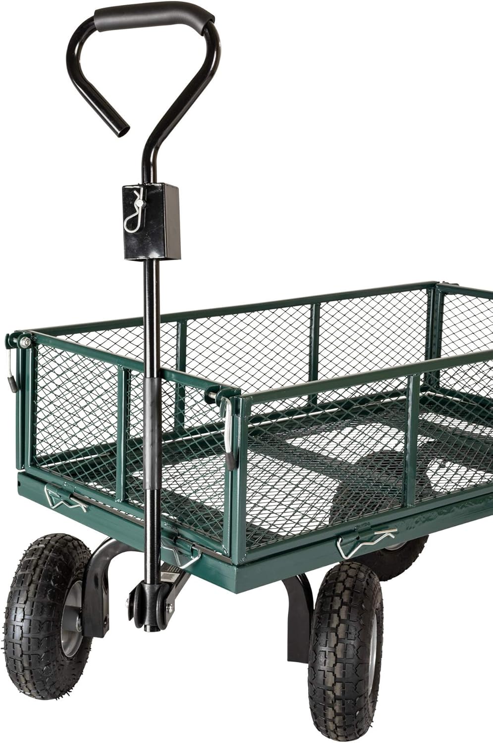 70107 Garden Cart/Utility Cart, Hinged/Removeable Sidewalls, Four 10-i