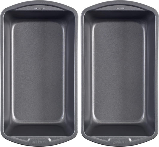 GoodCook Nonstick Loaf Pan 9 x 5-Inch Heavy-Duty Steel Bakeware with E