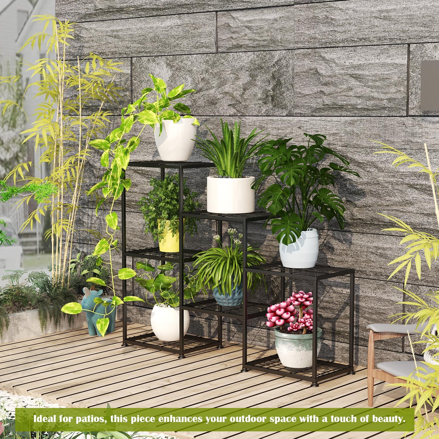Metal Plant Stand Indoor Metal Plant Stands Outdoor Tiered Plant Shelf