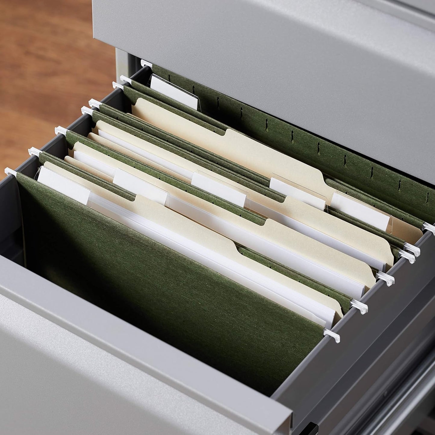 Amazon Basics Hanging Organizer File Folders for Efficient Filing, Stu