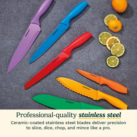Cuisinart C55-01-12PCKS Collection 12-Piece Knife, Multicolor Advantag