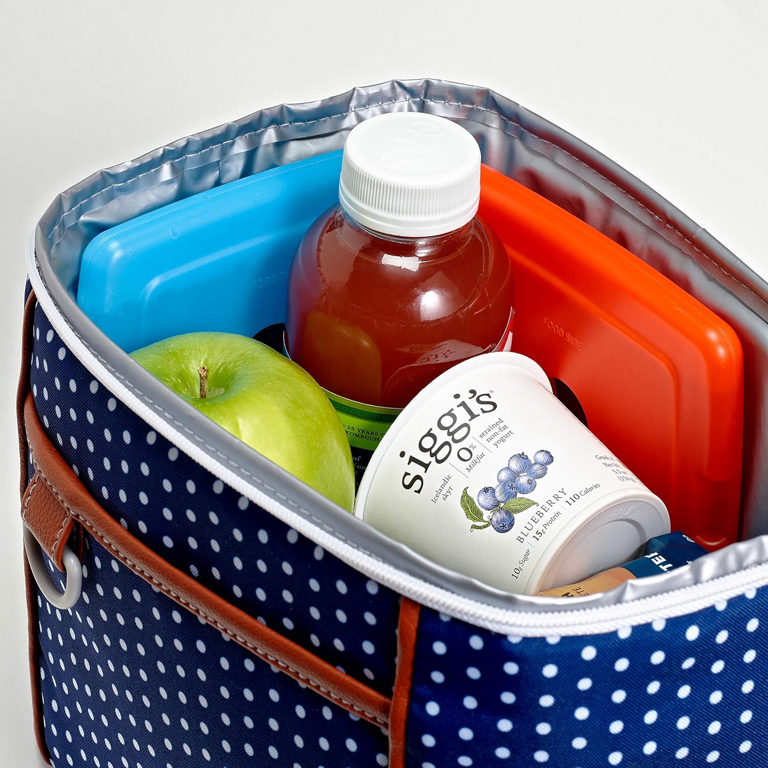 Cool Coolers By Fit & Fresh 4 Pack Slim Ice Packs, Quick Freeze Space 