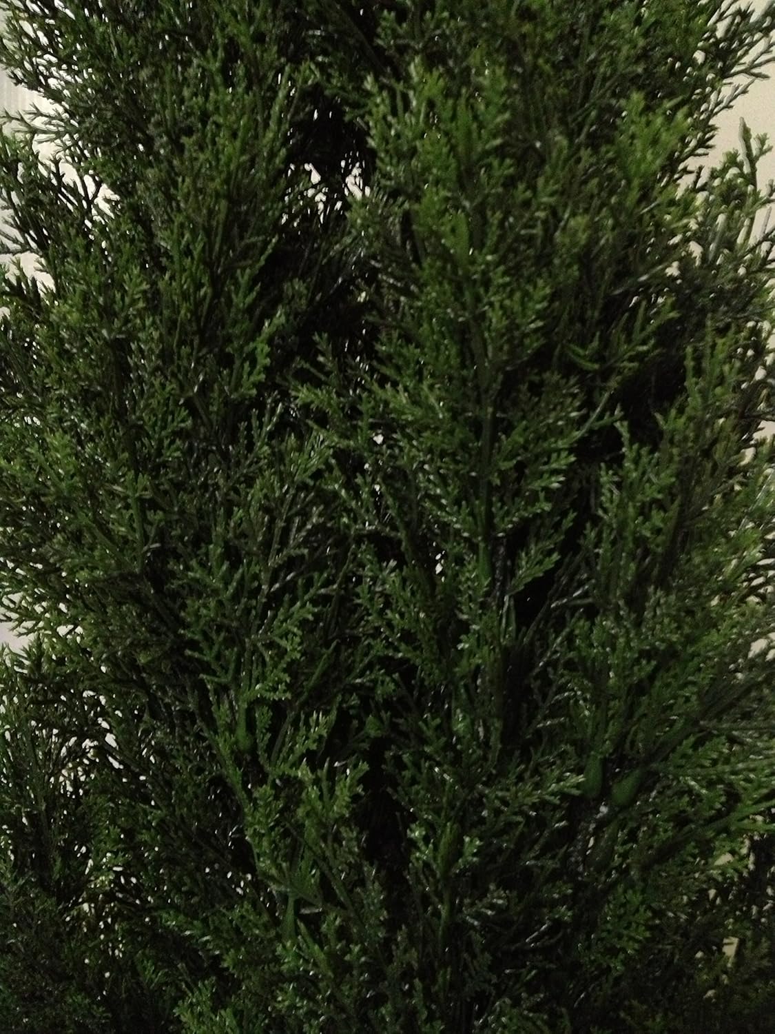 Silk Tree Warehouse One 5 Foot Artificial Topiary Cedar Tree Potted Indoor Outdoor Plant