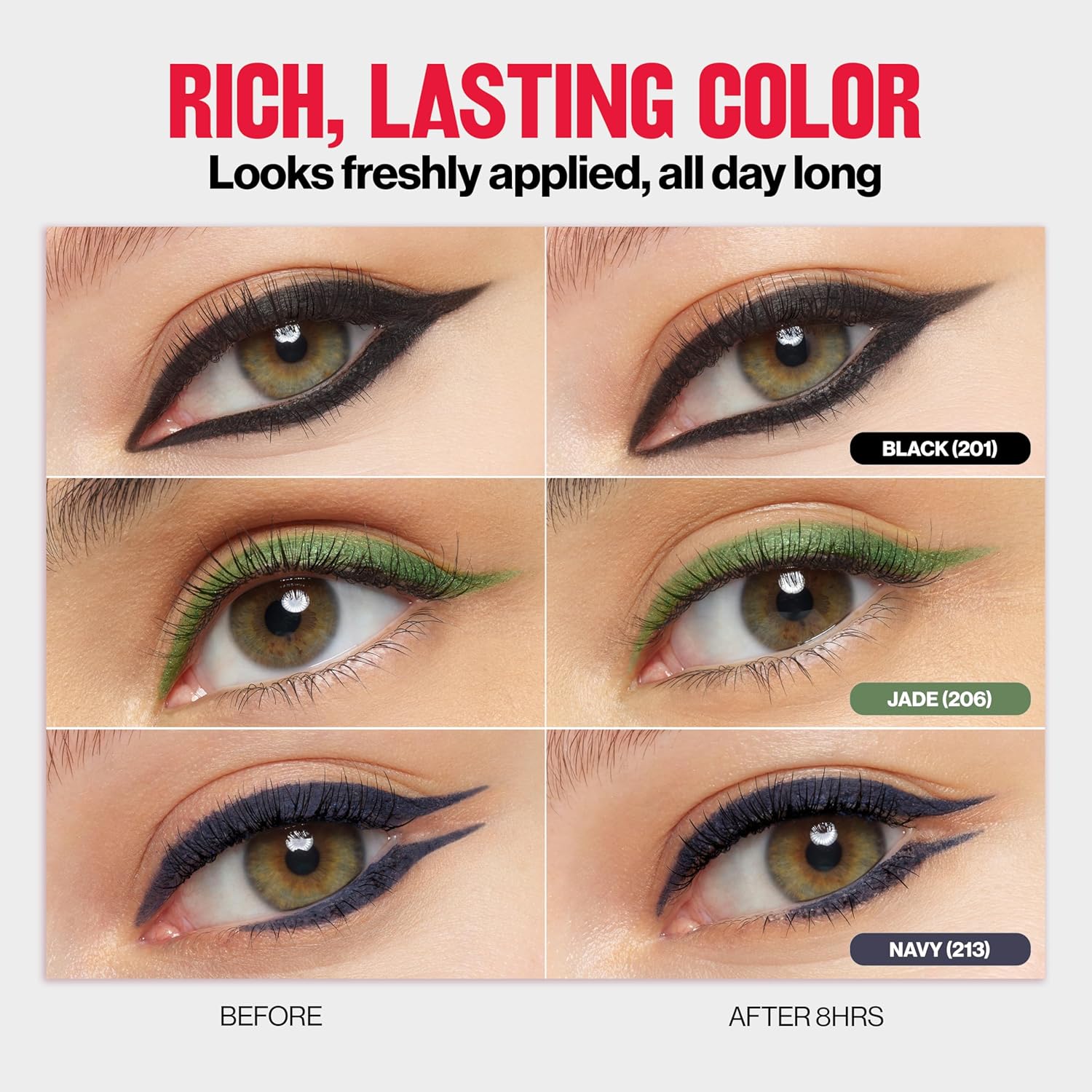 Revlon ColorStay Pencil Waterproof Eyeliner, Smudge-Proof, Eye Makeup 