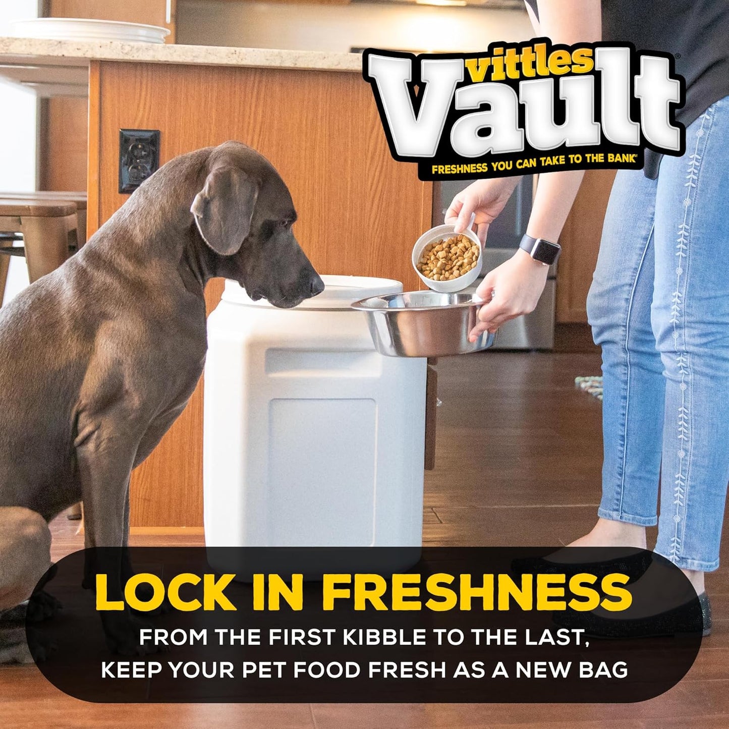 Gamma2 Vittles Vault Pet Food Storage Containers - Sealed Dog and Cat 