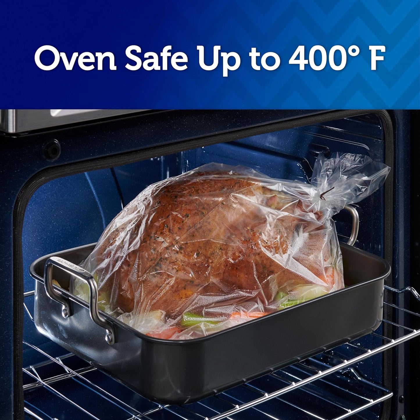 Reynolds Kitchens Turkey Size Oven Bags, Holds Up to 24 Pounds, 2 Count