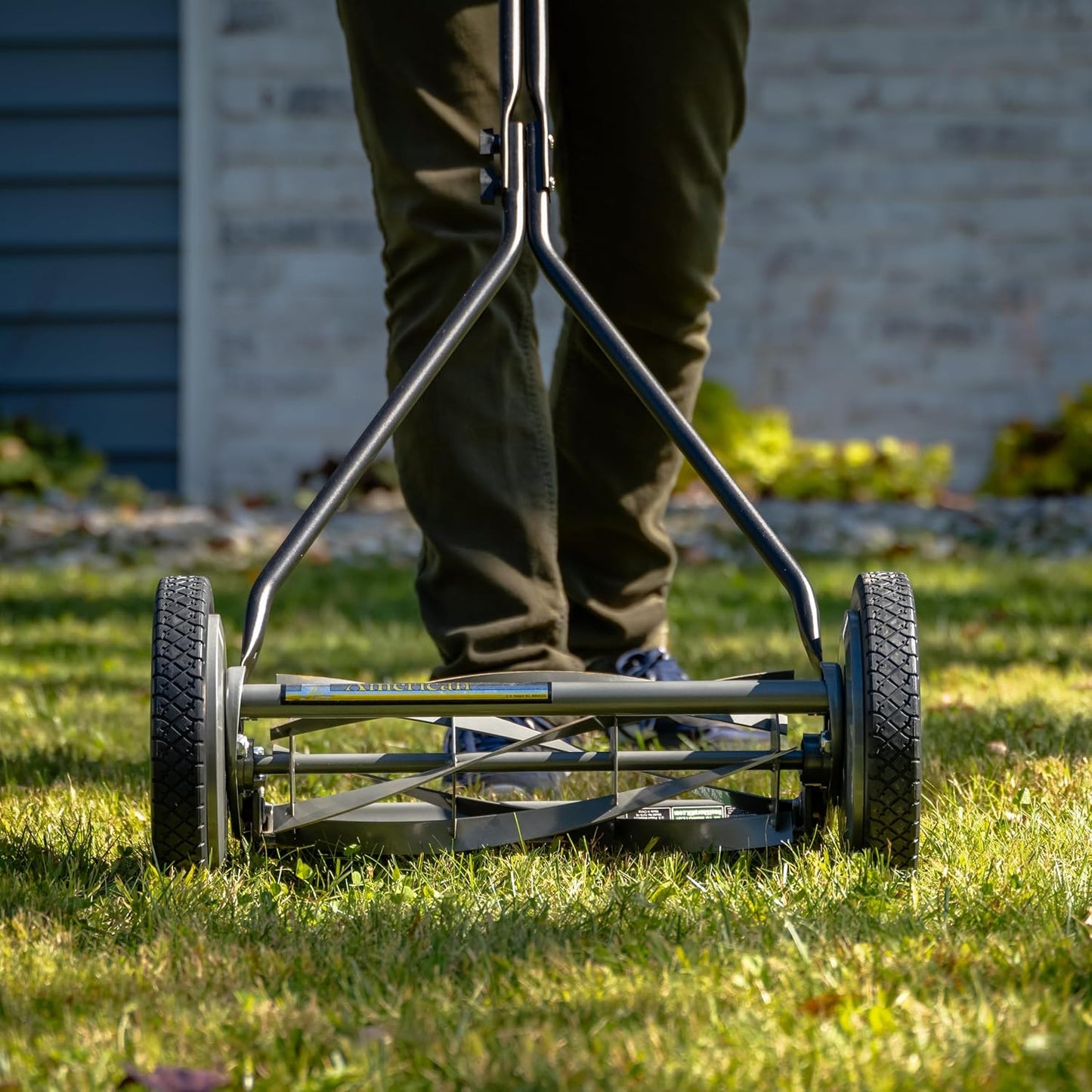 American Lawn Mower Company 1415-16 16-Inch 5-Blade Push Reel Lawn Mow