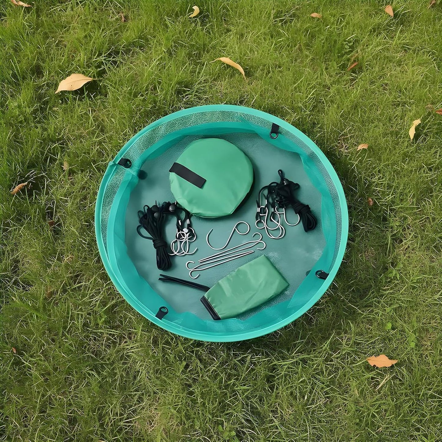 Foldable Birdseed Hoop, Lightweight Garden Feeder Ring, 30cm Seed Hold