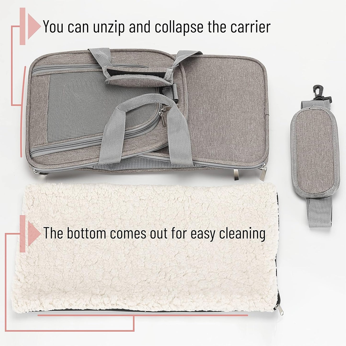 Mr. Pen- Pet Carrier, Cat Carrier, Dog Carrier, Cat Bag Carrier, Cat T
