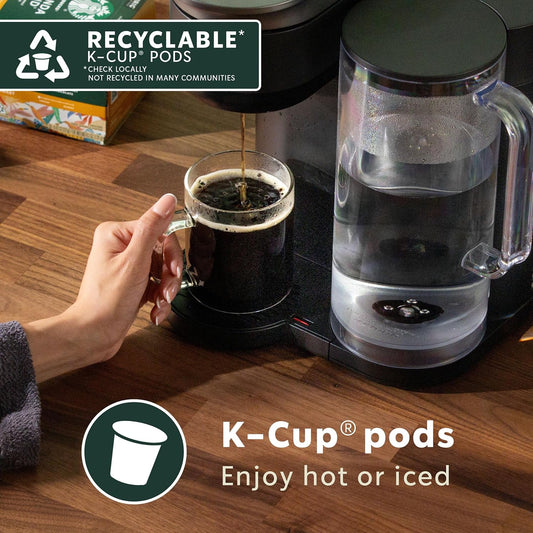 Starbucks K-Cup Coffee Pods, Flavored Hot or Iced Coffee, Cinnamon Dol