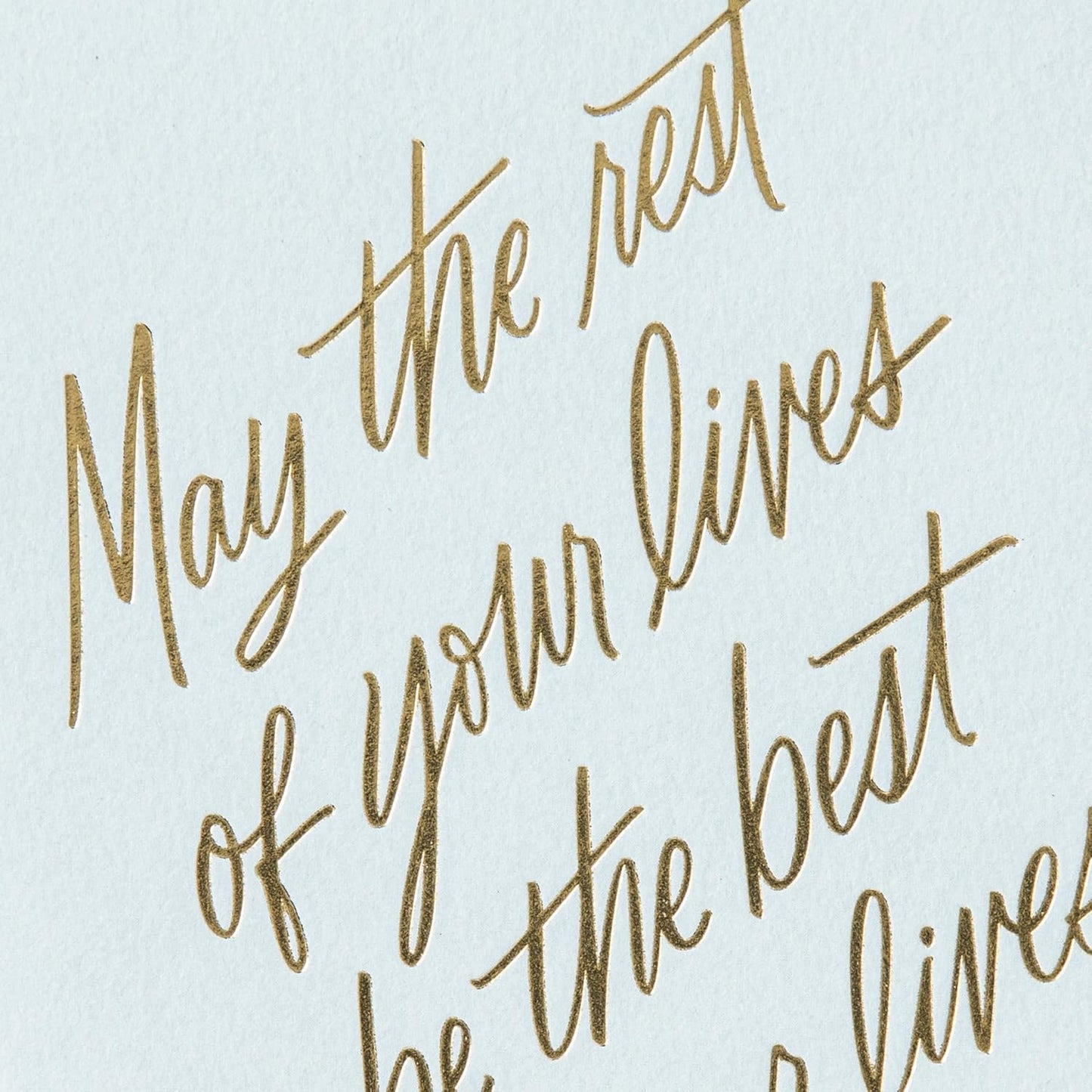Hallmark Signature Wedding Card, Bridal Shower Card, Engagement Card (