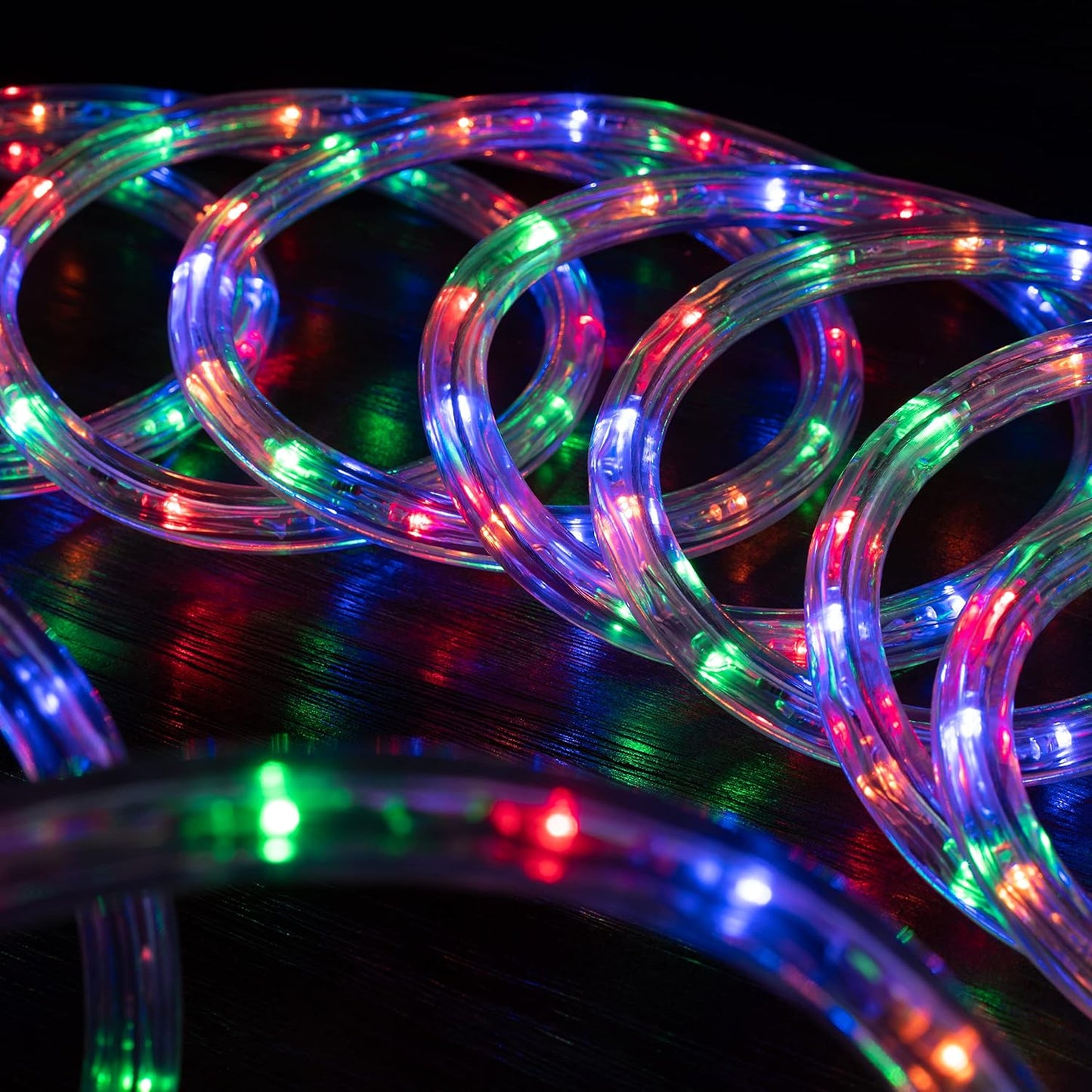 WYZworks 108LEDs 10ft LED Outside Rope Lights, Outdoor ETL Certified W