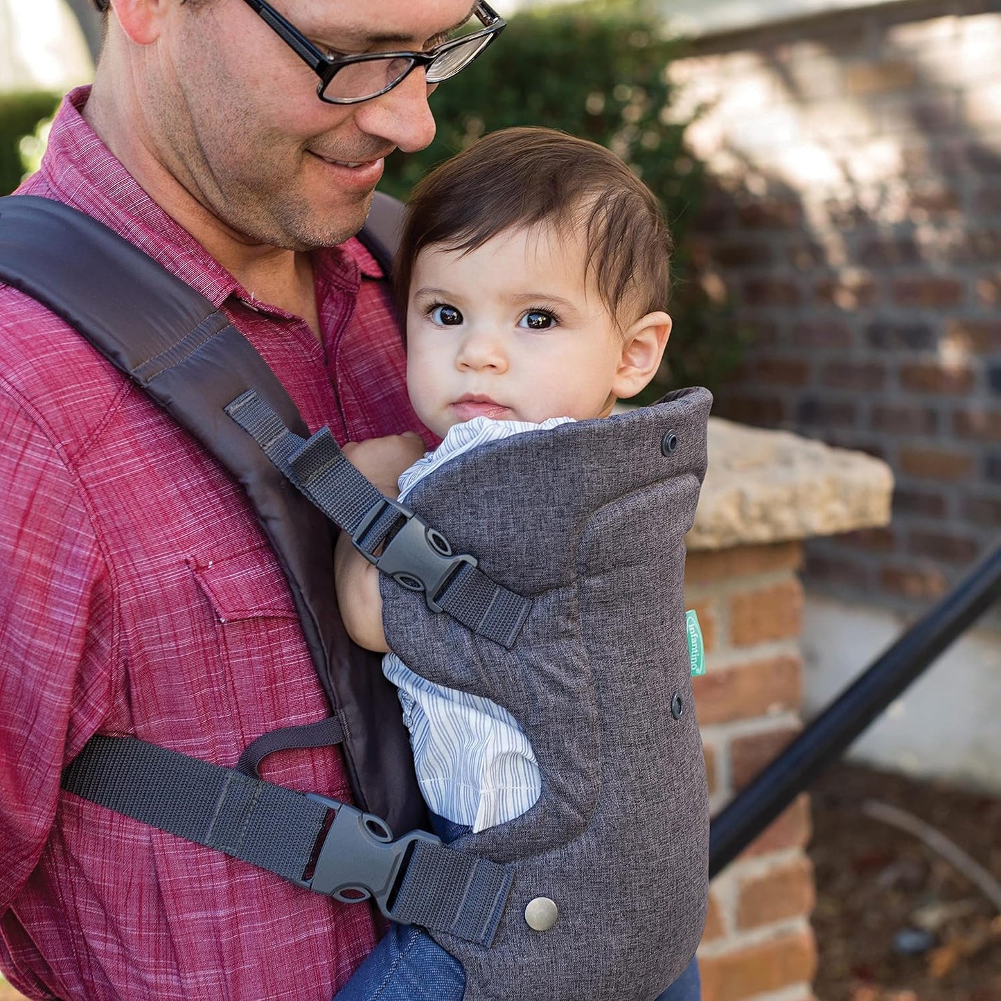 Infantino Flip 4-in-1 Convertible Baby Carrier, Adjustable, Ergonomic 