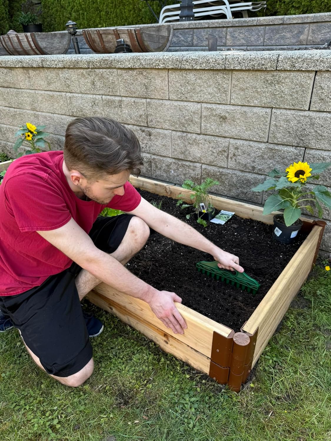 The Row Seeder – Handheld Garden Tool for Precise Seed & Seedling Spac
