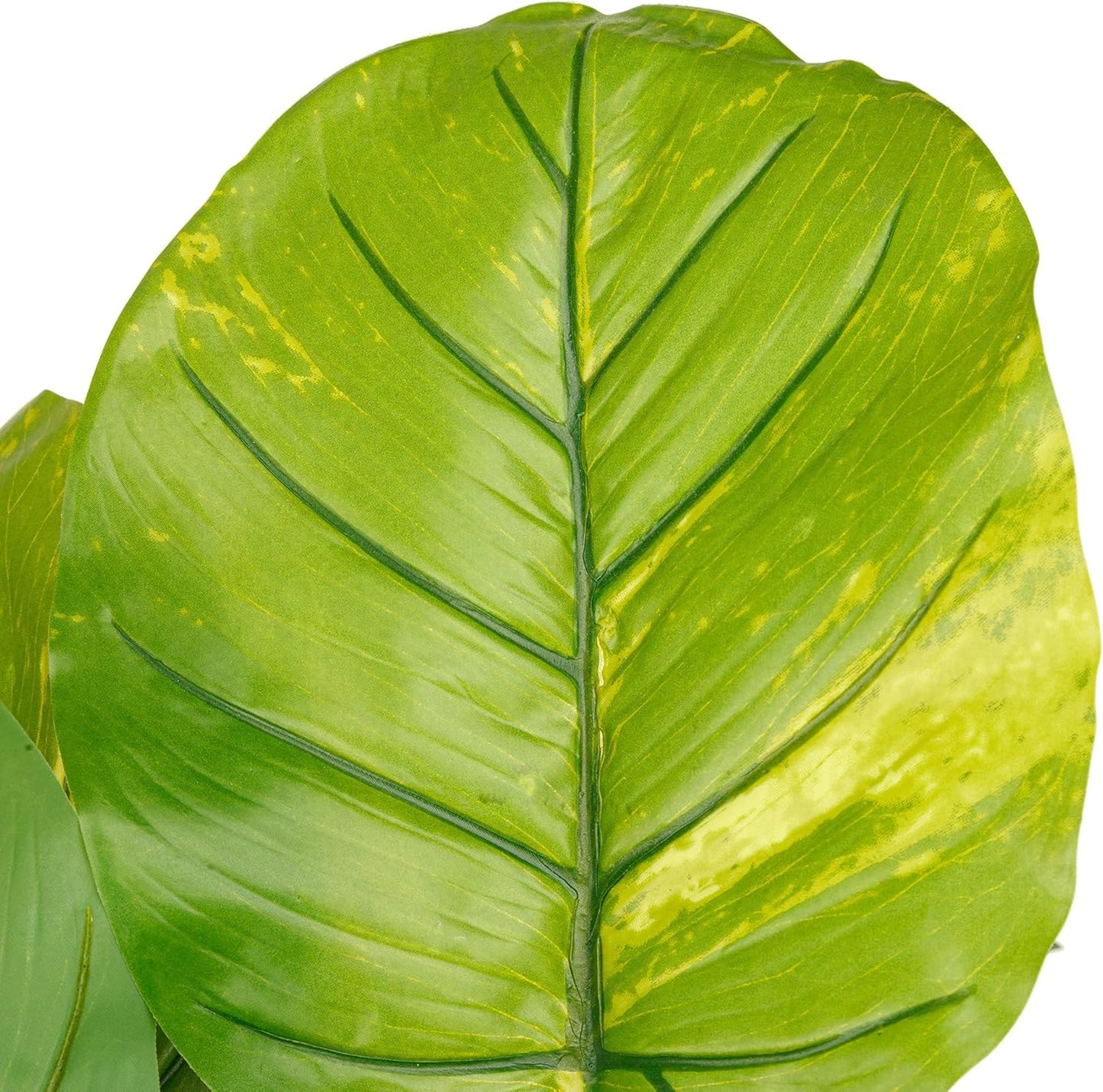 Gallery Solutions 27" Artificial Philodendron Plant in Gray Washed Planter Pot