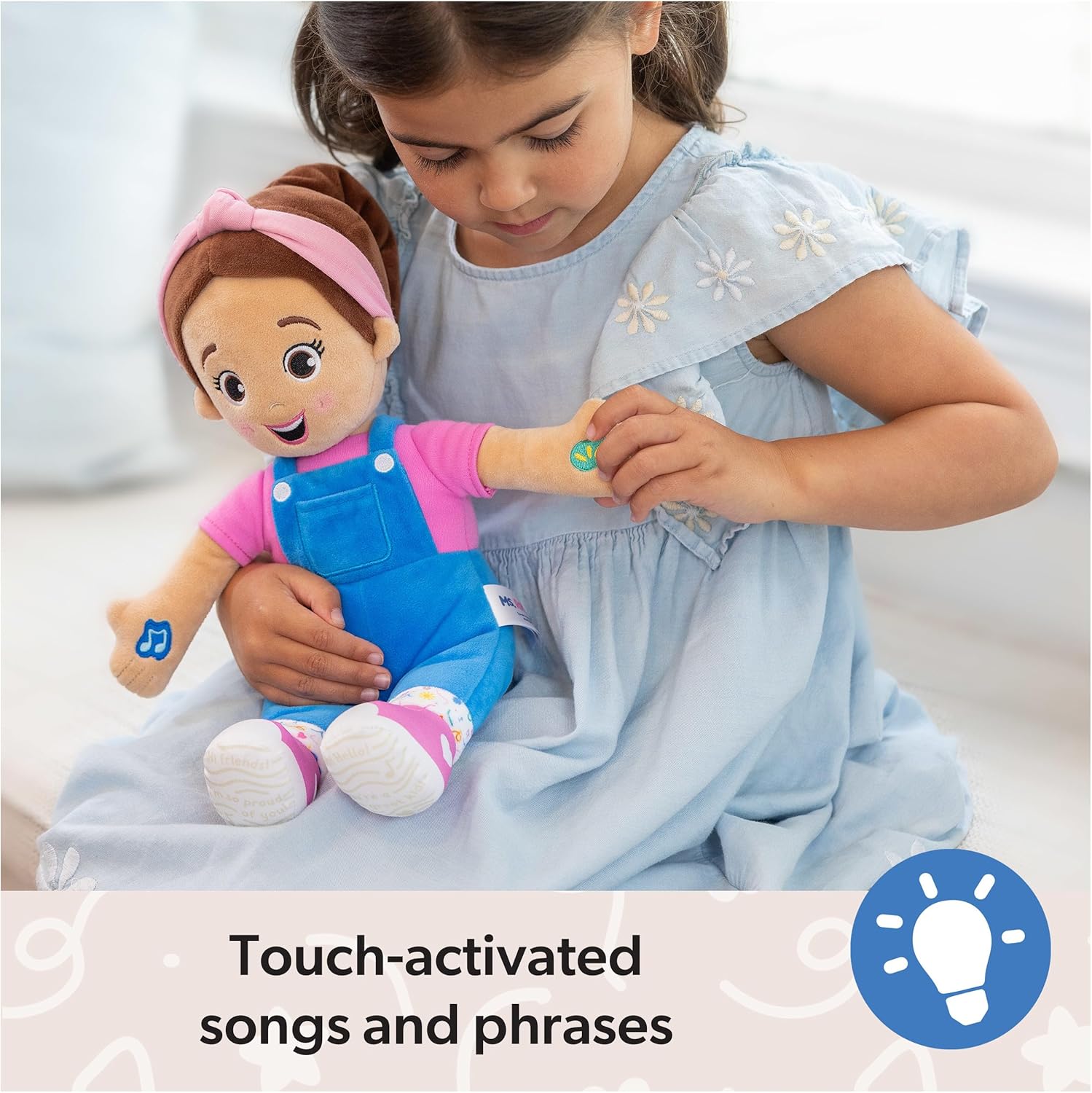 Ms. Rachel Official Speak & Sing Doll, 16” Tall Interactive Toy with 4