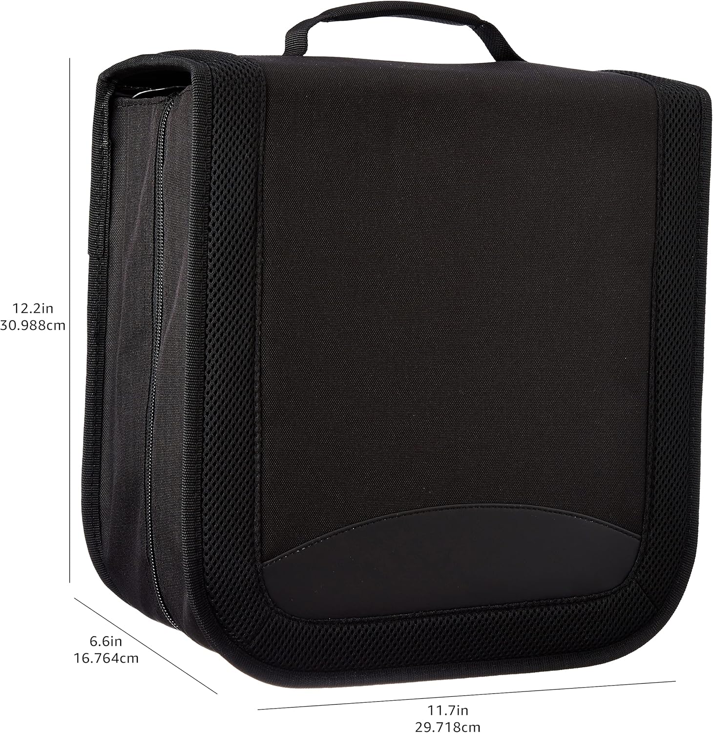 Amazon Basics Polyester CD/DVD Portable Storage Binder with Handle, 40