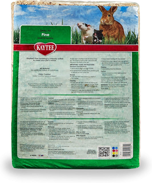 Kaytee Small Animal Pine Bedding For Pet Guinea Pigs, Rabbits, Hamster
